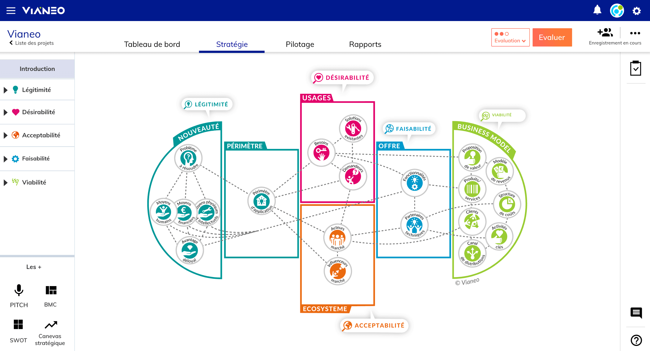 marelle incub screenshot de la plateforme